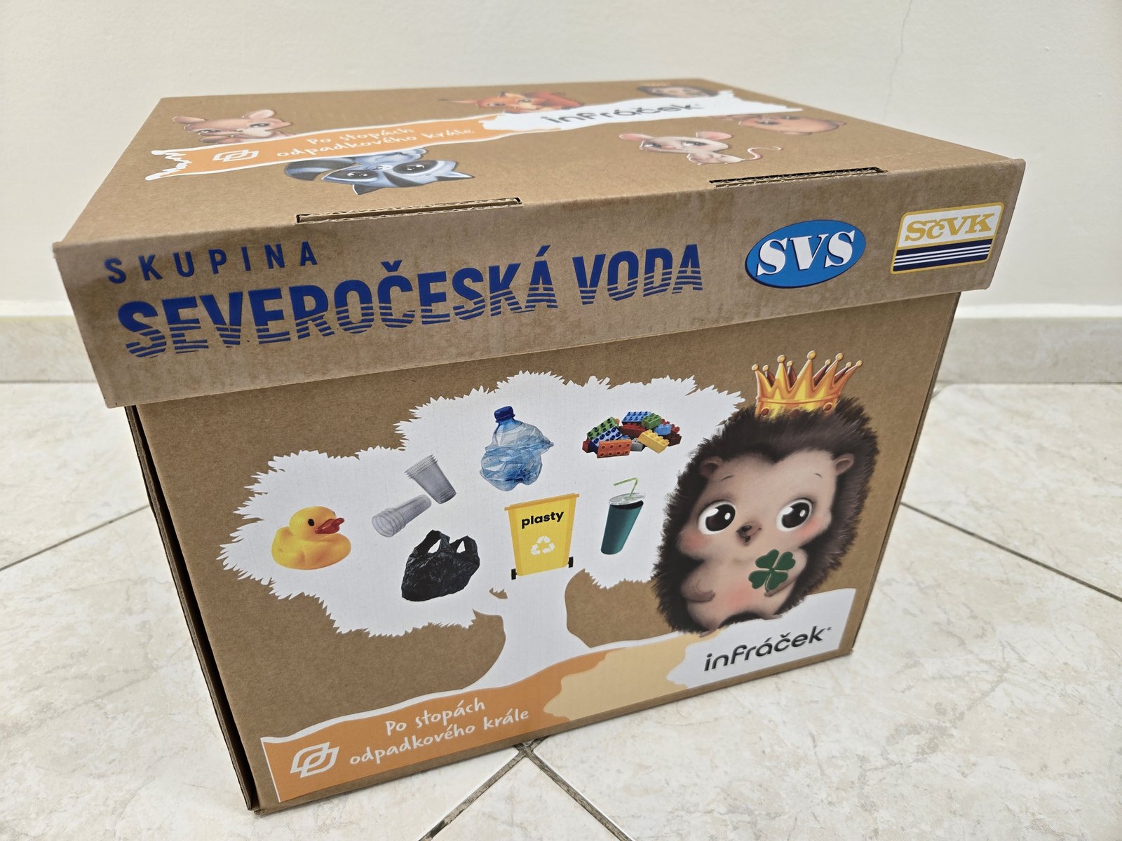 Edukace hrou pro MŠ – Po stopách odpadkového krále
