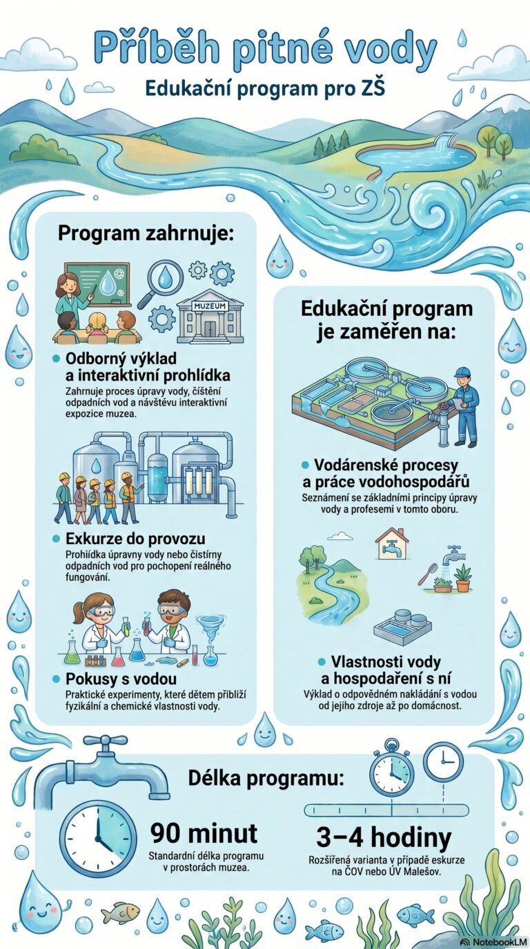 Leták: Příběh pitné vody – edukační program pro ZŠ